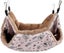 Ferret Chinchilla Hammock, 34x34cm Small Pet Hammock Rabbit Hammock Soft Double Carousel 1