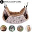 Ferret Chinchilla Hammock, 34x34cm Small Pet Hammock Rabbit Hammock Soft Double Carousel 3