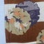 Vintage Japanese Silk Kimono Panel Fabric Piece Carousel 7