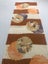 Vintage Japanese Silk Kimono Panel Fabric Piece Carousel 14