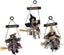 Halloween Witch Hang Decoration Welcome Door Sign Haunted House Props With Gray Carousel 3