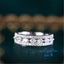 Brand New Eternity Diamond Ring 925 Silver Ring Jewellery *Sale NOW* Carousel 7