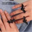 Brand New Vintage Women's Silver Ring Gothic Niche Bat Ring *Clearance* Carousel 5