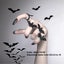 Brand New Vintage Women's Silver Ring Gothic Niche Bat Ring *Clearance* Carousel 6