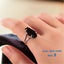 925 Silver Ring Black Gothic Gemstone Ring Jewellery *Over Stocked* Carousel 8
