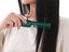 Green Portable Hair Straightener Comb Rechargeable Mini Hair Straightener Carousel 3