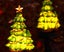 L16 Solar Simulation Resin Christmas Lights Outdoor Patio Garden Lawn Lamp Carousel 2