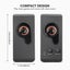 Computer Speakers, Pc Speaker Stereo Sound Usb Powered Multimedia Speaker With C Carousel 3