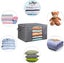 4 Pieces Large, Foldable Clothes Storage Bags With Reinforced Handle, Transparen Carousel 4