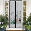 Magnet Fly Screen Door Insect Protection, No Drilling Magnetic Adhesive Curtain Carousel 3