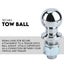 Adjustable Drop Towbar Tow Bar Ball Mount Tongue 2' Hitch Trailer 4000kg Carousel 8
