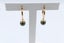 18ct Gold Plated Faux Pearl Earrings Carousel 1