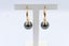 18ct Gold Plated Faux Pearl Earrings Carousel 1