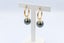 18ct Gold Plated Faux Pearl Earrings Carousel 5