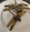 Vintage Style Retro handcrafted Dragonfly Miniature Ornament Carousel 3