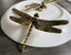Vintage Style Retro handcrafted Dragonfly Miniature Ornament Carousel 4
