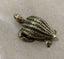 Vintage Style Retro handcrafted Resting Sea Turtle Miniature Ornament Carousel 1