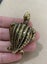 Vintage Style Retro handcrafted Resting Sea Turtle Miniature Ornament Carousel 2
