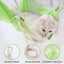 Breathable Cat Hammock - Double Cotton Linen Hanging Bed for Cats, Kittens, Rabb Carousel 2