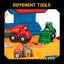 Kids Workbench Tool Bench Construction Toy Set 78pcs Carousel 5