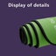 Gaming Mouse Pad - Large Non-slip Mousepad For Computer Keyboard - Office Gaming Carousel 3