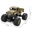 4WD Amphibious Fun Kids Waterproof RC Truck 1:12 2.4G Carousel 5