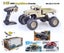 4WD Amphibious Fun Kids Waterproof RC Truck 1:12 2.4G Carousel 14