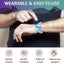 Bubble Sensory Bracelet Toys - Stress Relief Wristband Fidget Toys Carousel 4