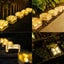 Solar Led Ice Cube Brick Lights Outdoor 4 LED Waterproof Stair Step Carousel 5