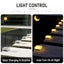 Solar Led Ice Cube Brick Lights Outdoor 4 LED Waterproof Stair Step Carousel 6