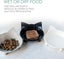 Set of 3x Cat Bowls - Non-slip and Anti-scratch Melamine Bowls, Easy to Clean wi Carousel 3