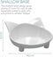 Set of 3x Cat Bowls - Non-slip and Anti-scratch Melamine Bowls, Easy to Clean wi Carousel 5