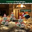 2PCS Solar Christmas Tree Outdoor Yard Xmas Decoration Carousel 3