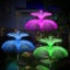 3PCS Solar Garden Lights Outdoor Flower Jellyfish Yard Lights Carousel 1