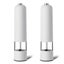 Salt And Pepper Mill Set Of 2 Manual With Adjustable Ceramic Grinder From Coarse Carousel 1
