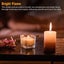 100pcs 6in Natural Cotton Candle Wicks, Lead-free, Non-toxic Pre-waxed Low Smoke Carousel 4