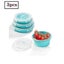 Silicone Collapsible Food Storage Container With Airtight Lid And Air Vent 3pack Carousel 1