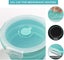 Silicone Collapsible Food Storage Container With Airtight Lid And Air Vent 3pack Carousel 2