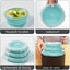 Silicone Collapsible Food Storage Container With Airtight Lid And Air Vent 3pack Carousel 5