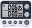 Digital Dual Kitchen Timer, 3 Channels Count Up/down Timer, Cooking Timer, Large Carousel 1