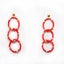Iosifina Handmade Beaded Drop Earrings Coral Carousel 1