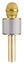 Karaoke Mic with built-in Speakers BT/MP3 Gold Carousel 3