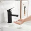 Matte Black Basin Mixer Tap - Single Lever Bathroom Faucet, Modern Design Carousel 5