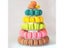 6 Tiers Macaron Cupcake Cake Stand PVC Tray For Wedding Birthday Decor Carousel 2