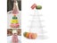 6 Tiers Macaron Cupcake Cake Stand PVC Tray For Wedding Birthday Decor Carousel 3