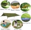 Tent Tarp Camping Tarp Waterproof Picnic Mat 300x300cm Multifunctional Tarp w Carousel 4