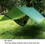 Tent Tarp Camping Tarp Waterproof Picnic Mat 300x300cm Multifunctional Tarp w Carousel 6