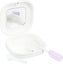 Denture Case Portable Denture Retainer Box Reusable Denture Holder Box with V Carousel 9