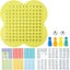 Wooden Math Multiplication Board Montessori Children Counting Toy with 100 Ca Carousel 1