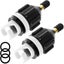 2Pcs Air Pump Air Valve Adapter Inflatable Boat Air Pump Converter Universal Carousel 1
